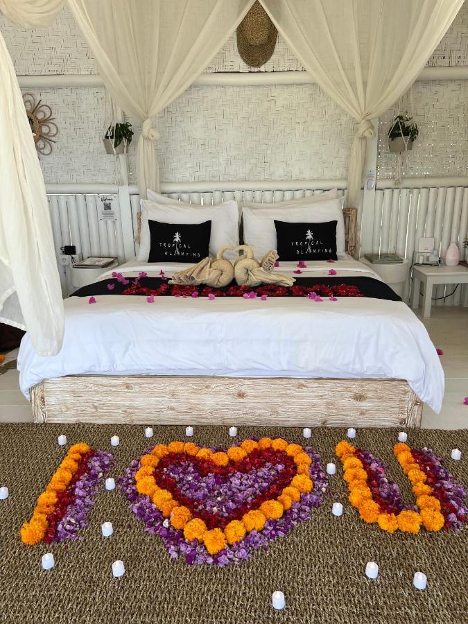 Tropical Glamping Nusa Penida - Private Romantic Seaside Bungalow Diamond Beach Pelilit Экстерьер фото